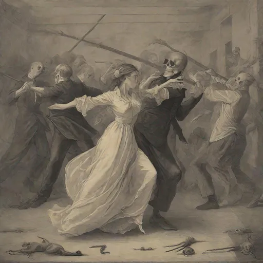 Prompt: The death dance