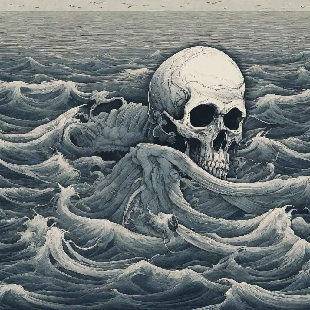 Prompt: Death ocean