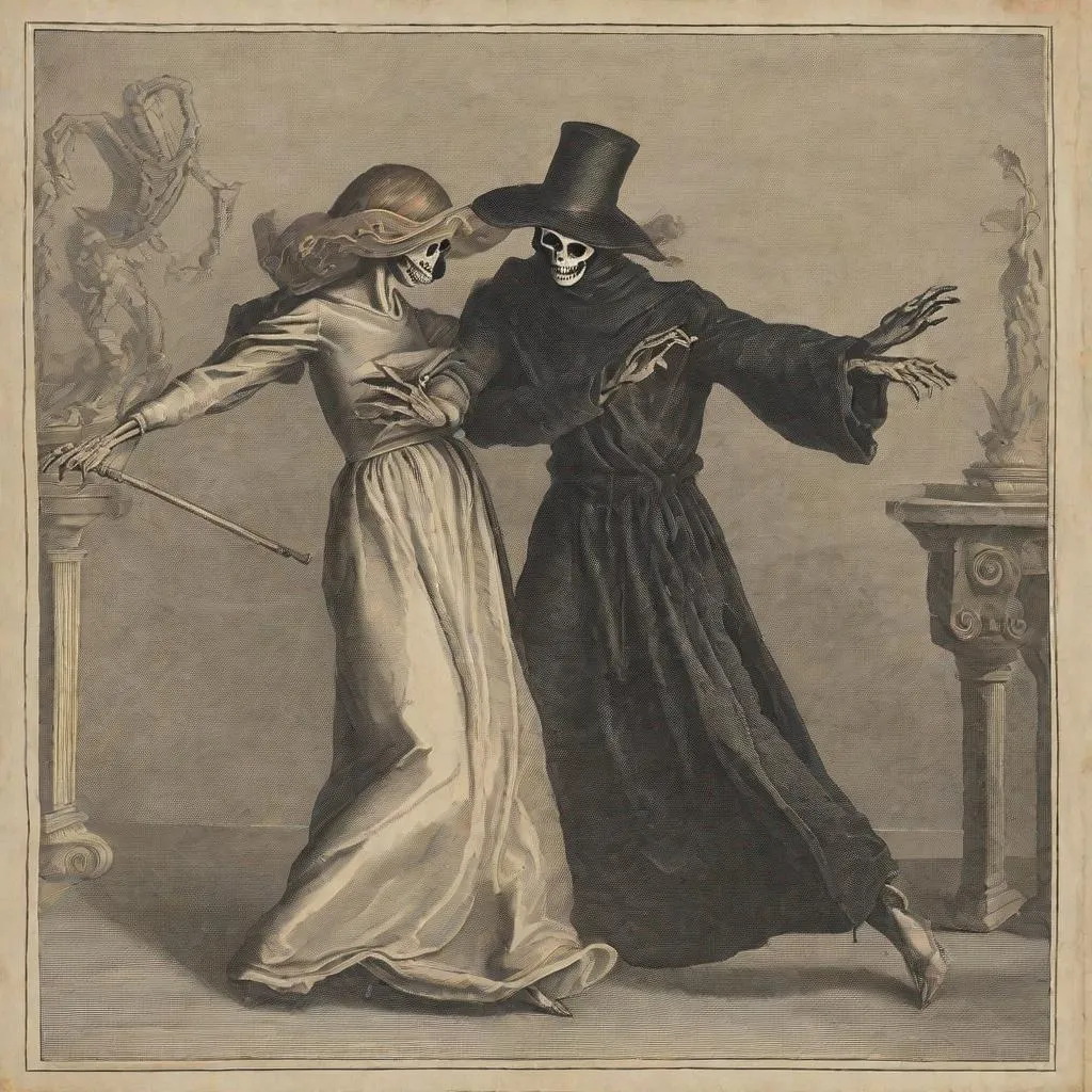 Prompt: Dance of the death