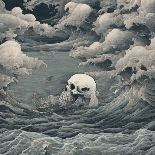 Prompt: Death ocean