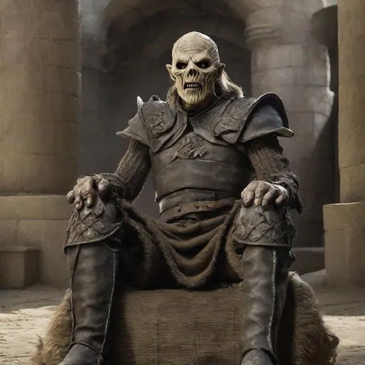 Prompt: Eddie from Iron Maiden in game of Thrones