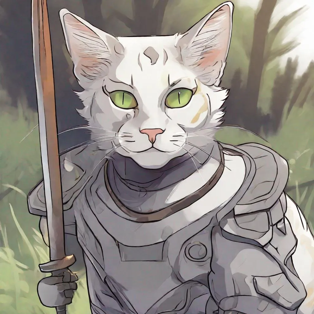 Prompt: Warrior Cat