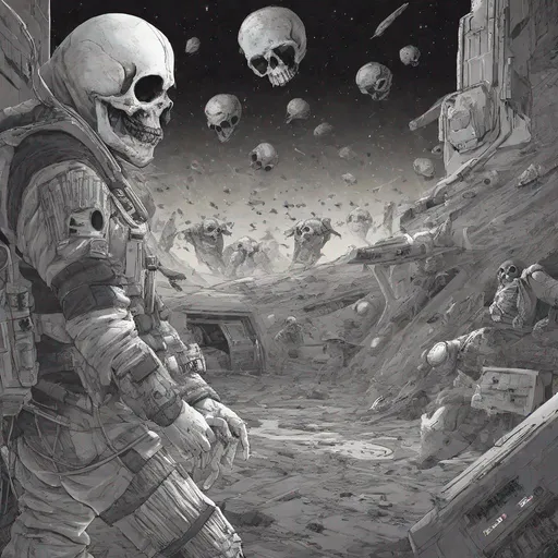 Prompt: Death space