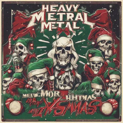 Prompt: Heavy Metal x-mas