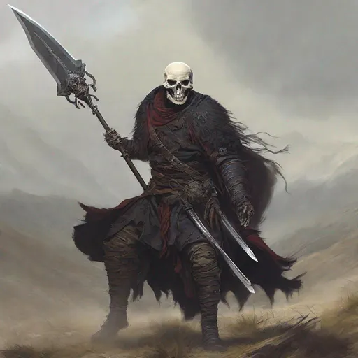 Prompt: Death highlander