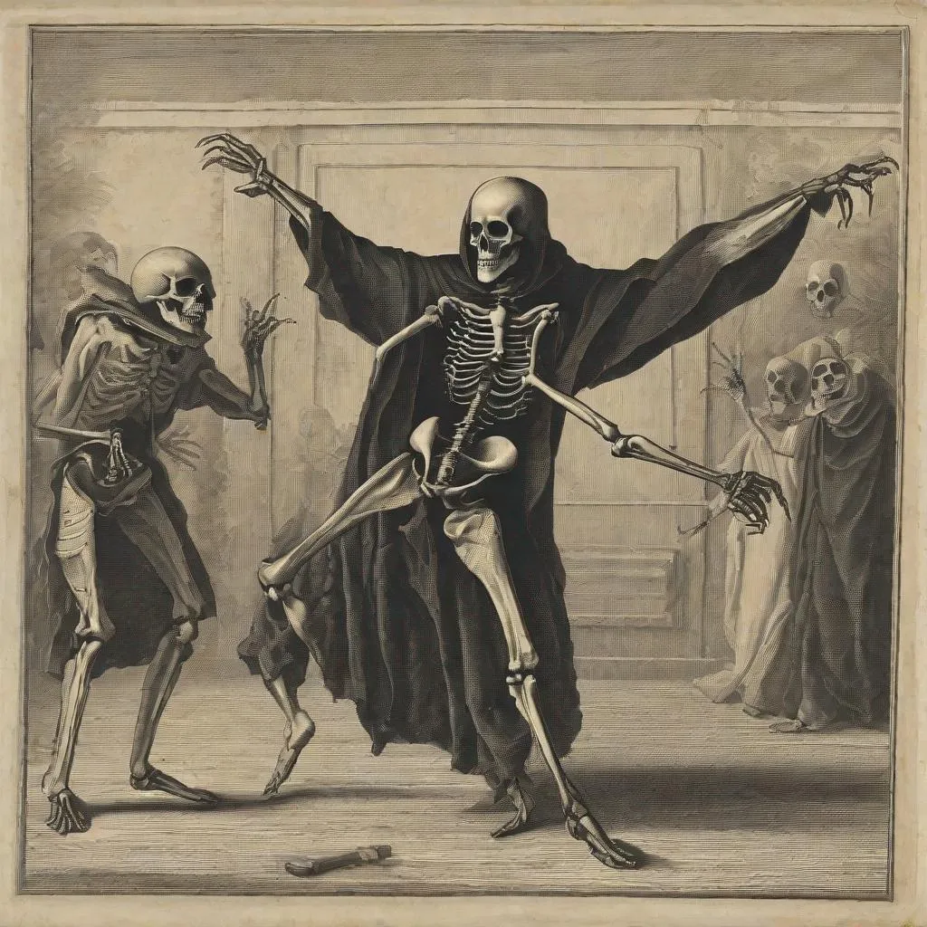 Prompt: Dance of death