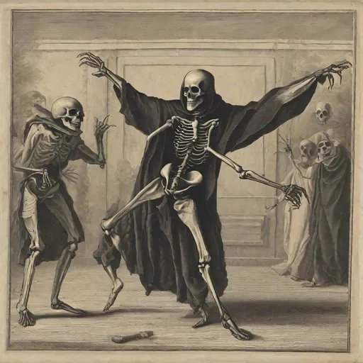 Prompt: Dance of death