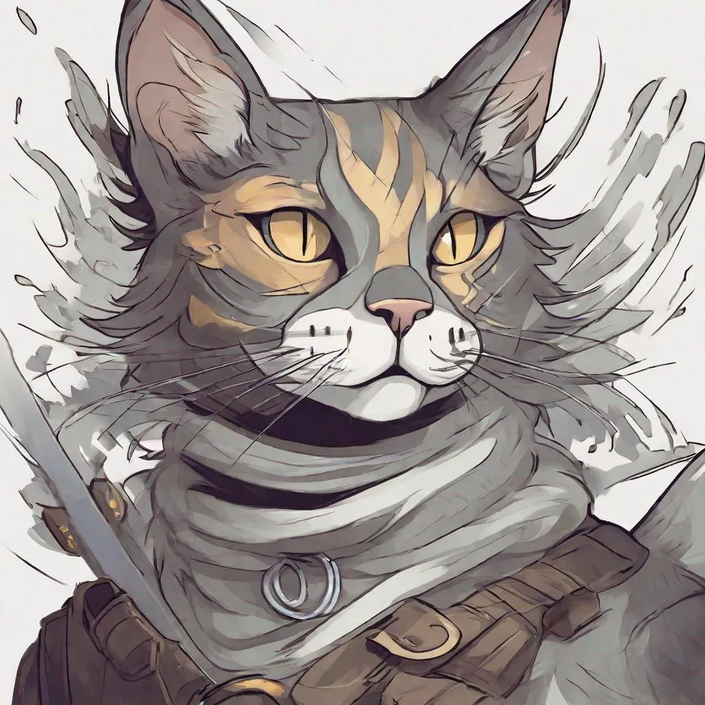 Prompt: Warrior Cat