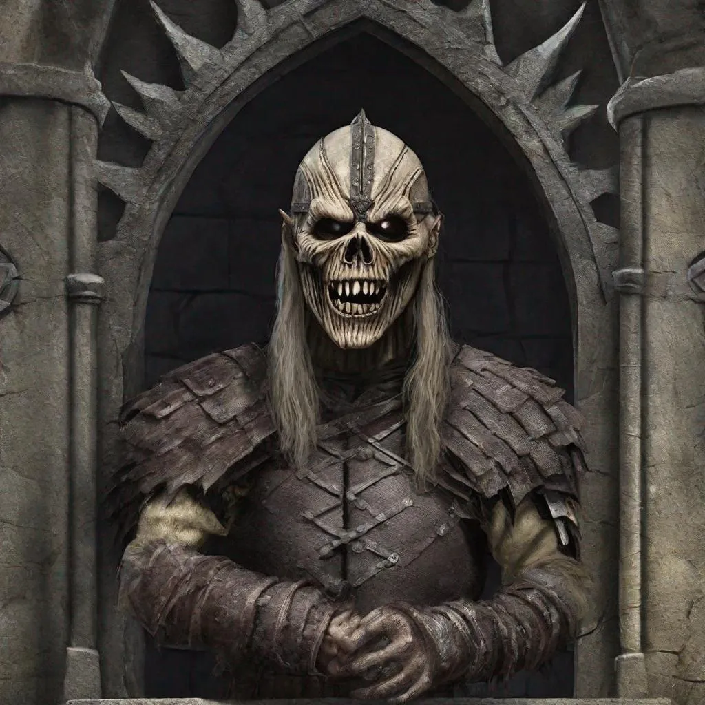 Prompt: Eddie from Iron Maiden in game of Thrones