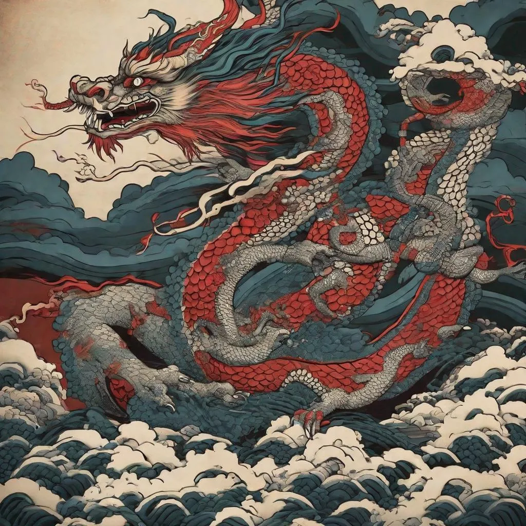 Prompt: Japanese Dragon