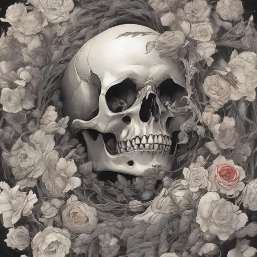 Prompt: Beautiful death art