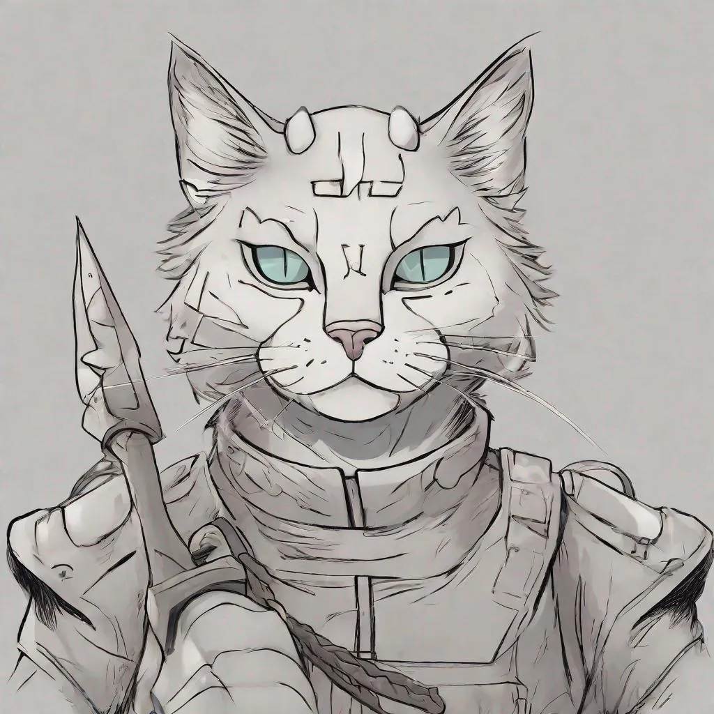 Prompt: Warrior Cat