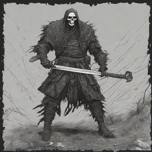 Prompt: Death highlander