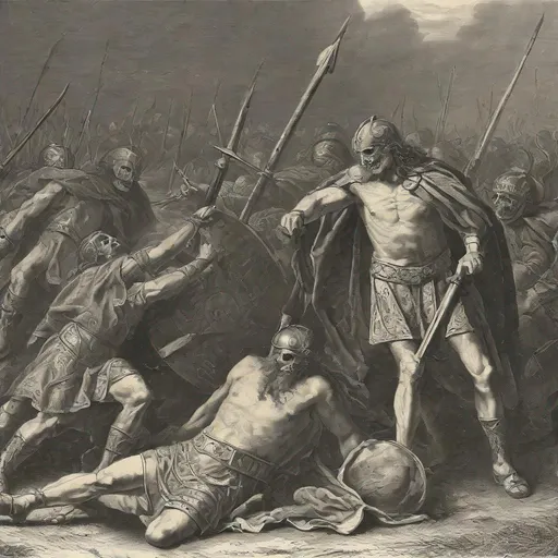 Prompt: Death of the celts