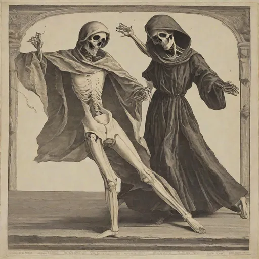 Prompt: Dance of the death