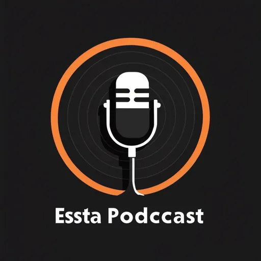 Prompt: Haz un logo para un podcast con el nombre "Este Podcast no tiene nombre" en formato minimalista, en 2 líneas, el podcast es formal, actual e informativo