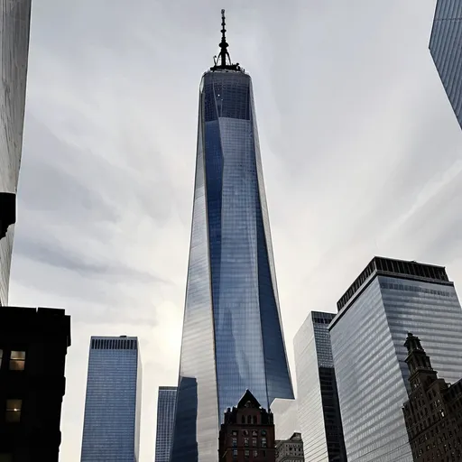 Prompt: one world trade center