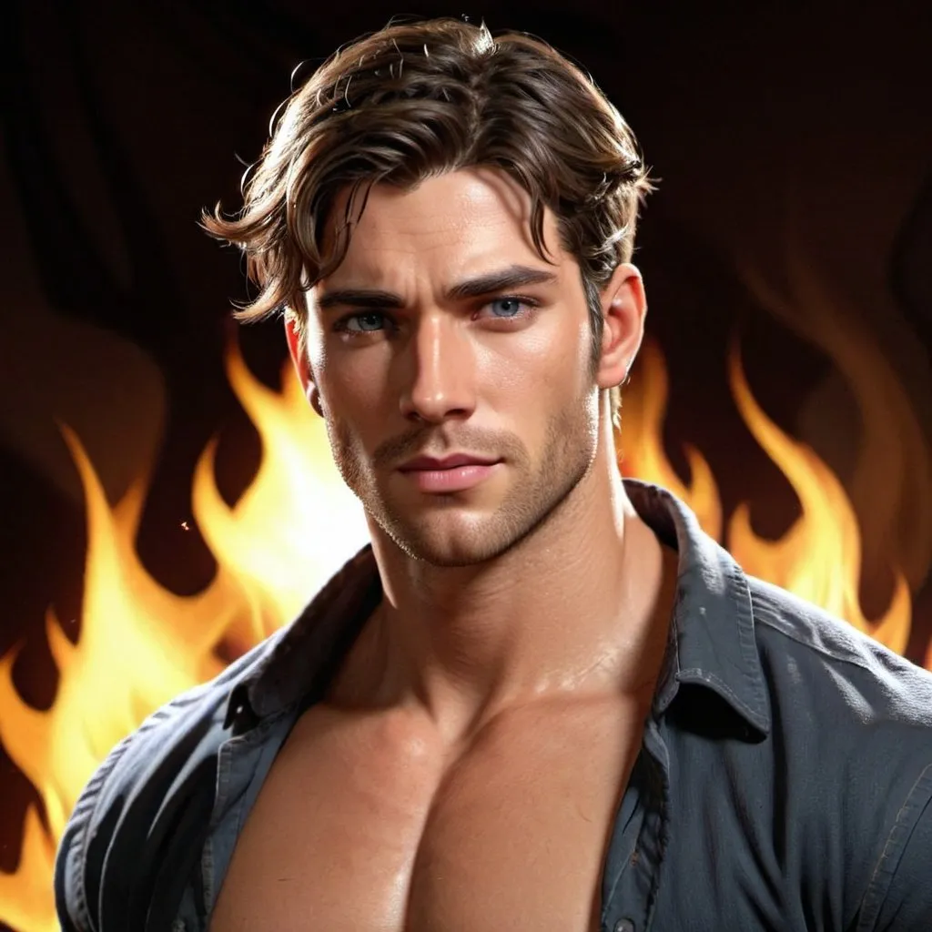 Prompt: Hot male character 