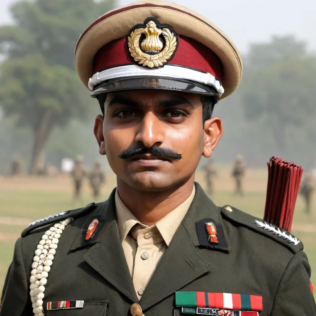 Prompt: Indian soldier
