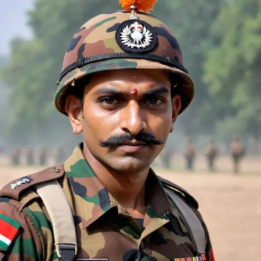 Prompt: Indian soldier
