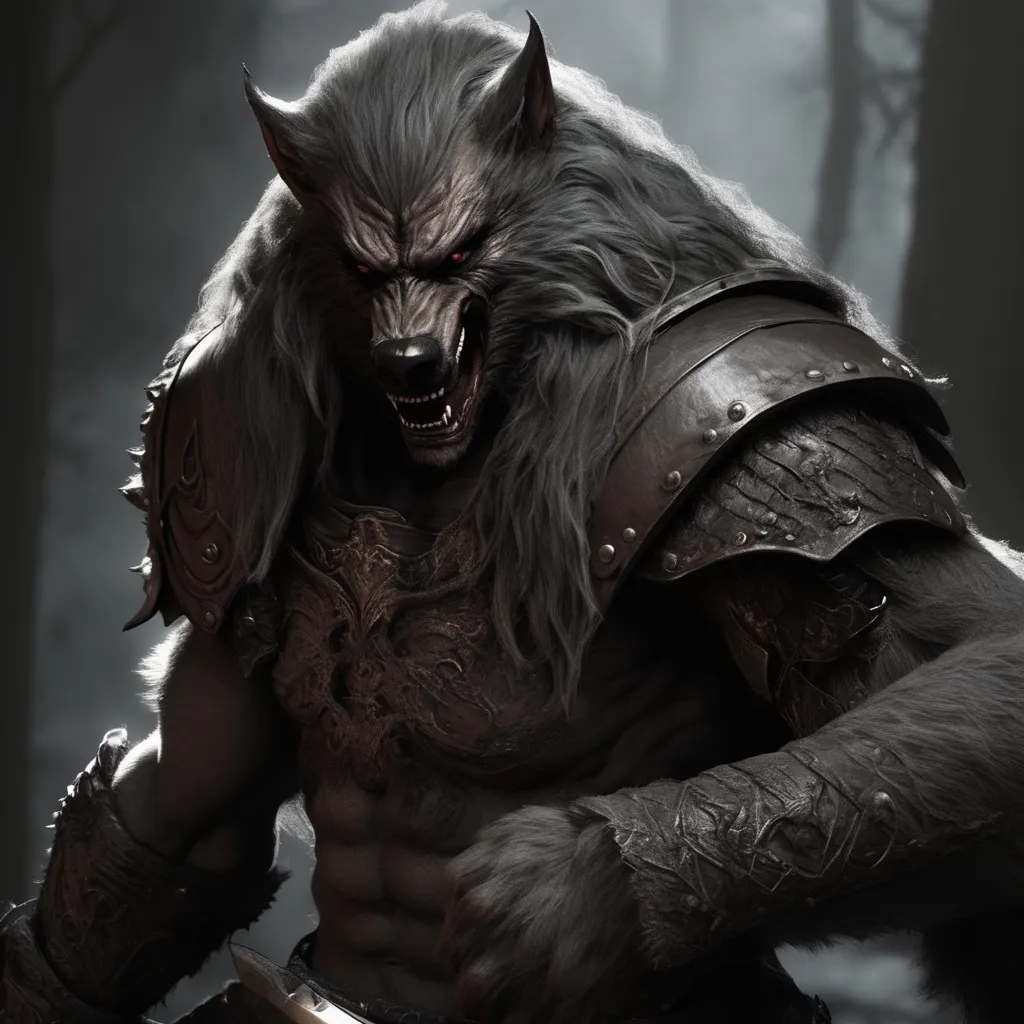 Prompt: ull body shot, blaidd the werewolf from elden ring, werewolf , big sword, dark armor, intricate details, elden ring, dark fantasy ambiance, realistic, cinematic lighting, solo, male, digital art, hyper detailed, blaidd, perfect anatomy, detailed snout