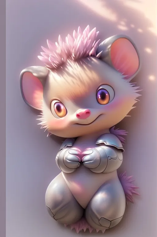 Prompt: uploaded on e621, by Pino Daeni, by Ruan Jia, by Chunie, by Alayna Lemmer, by Carlo Galli Bibiena,
solo ((fuchsia anthro hedgehog)) with ((white chest)) and ((clear pink eyes)),(((detailed Chunie anthro kemono))),(detailed Chunie lighting),(detailed Meesh skin),(cinematic lighting),[detailed ambient light],[detailed face and eyes],((half body shadow)),backlighting,crepuscular ray,[gray natural lighting],[ambient light on the belly],[higher body and limbs detail],[realistic proportions],[explict content],[sharp focus],(questionable content),(shaded),((masterpiece))
((front view)), ((laying down at intersection on midnight)),
(((wear silver armor))),
((full-length portrait)),
((high-angle view))