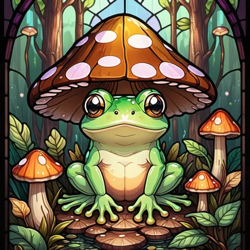 Prompt: Cute pixel art of a frog sitting under a mushroom, fairycore, cottagecore, nostalgic, tumblrcore, detailed foliage, warm and cozy lighting, pastel tones, high quality, pixel art, fairycore atmosphere, nostalgic vibes, cozy cottagecore setting, cute frog design, detailed mushroom frog and fairy friend kawaii fairy
