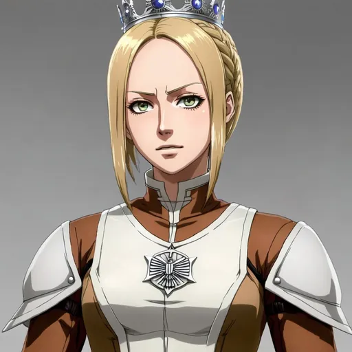 Prompt: historia as a queen from attack on titan
