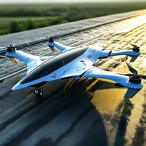 Prompt: conceptual  multi-wing drone, sci fi movie , built for speed , bionic  features dynamic angle view.