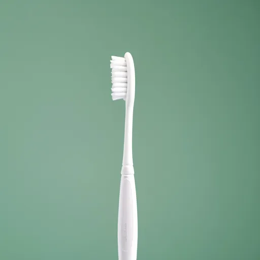 Prompt: white toothbrush