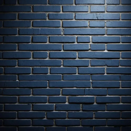 Prompt: a dark blue brick wall for a background