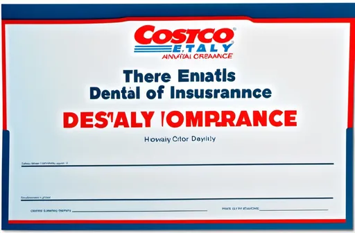 Prompt: Costco Dental Insurance, there are letters in there too.