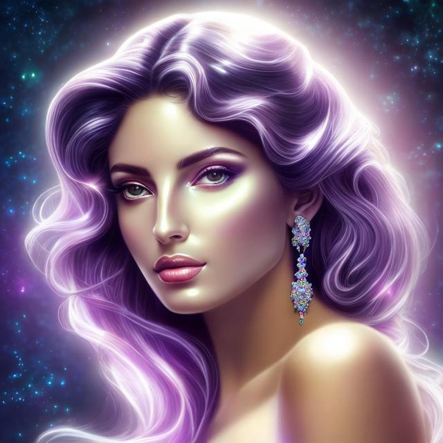 Prompt: HD 4k 3D, hyper realistic, professional modeling, ethereal Greek goddess of morning washing, dark purple ombre hair, white skin, gorgeous face, sparkling jewelry and headband, full body, ambient glow of morning, alluring sun goddess of bathing, bubbles, detailed, elegant, ethereal, mythical, Greek, goddess, surreal lighting, majestic, goddesslike aura