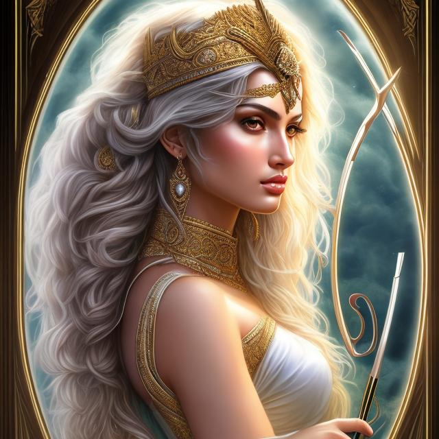 Prompt: HD 4k 3D, hyper realistic, professional modeling, ethereal Greek goddesses of archery, different colored hair, different colored skin, gorgeous faces, gorgeous archers armor,  jewelry and crowns, full body, ambient glow, archery, nymphs, landscape, detailed, elegant, ethereal, mythical, Greek, goddess, surreal lighting, majestic, goddesslike aura