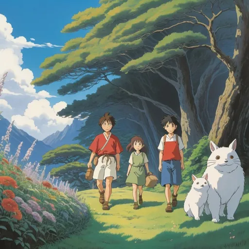 Prompt: Anime ghibli