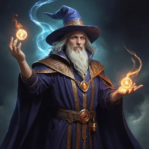 Prompt: lex legibus magister imagined as sorcerer