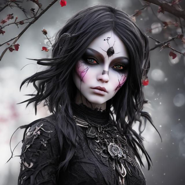 Prompt: Beautiful Crow girl(masterpiece) (hyper realistic) (8K) (detailed photography) instagram able, centered, extremely detailed face, extremely detailed eyes, extremely detailed clothes, an artyst, show me a woman draw style, clear face, crystal clear eyes.