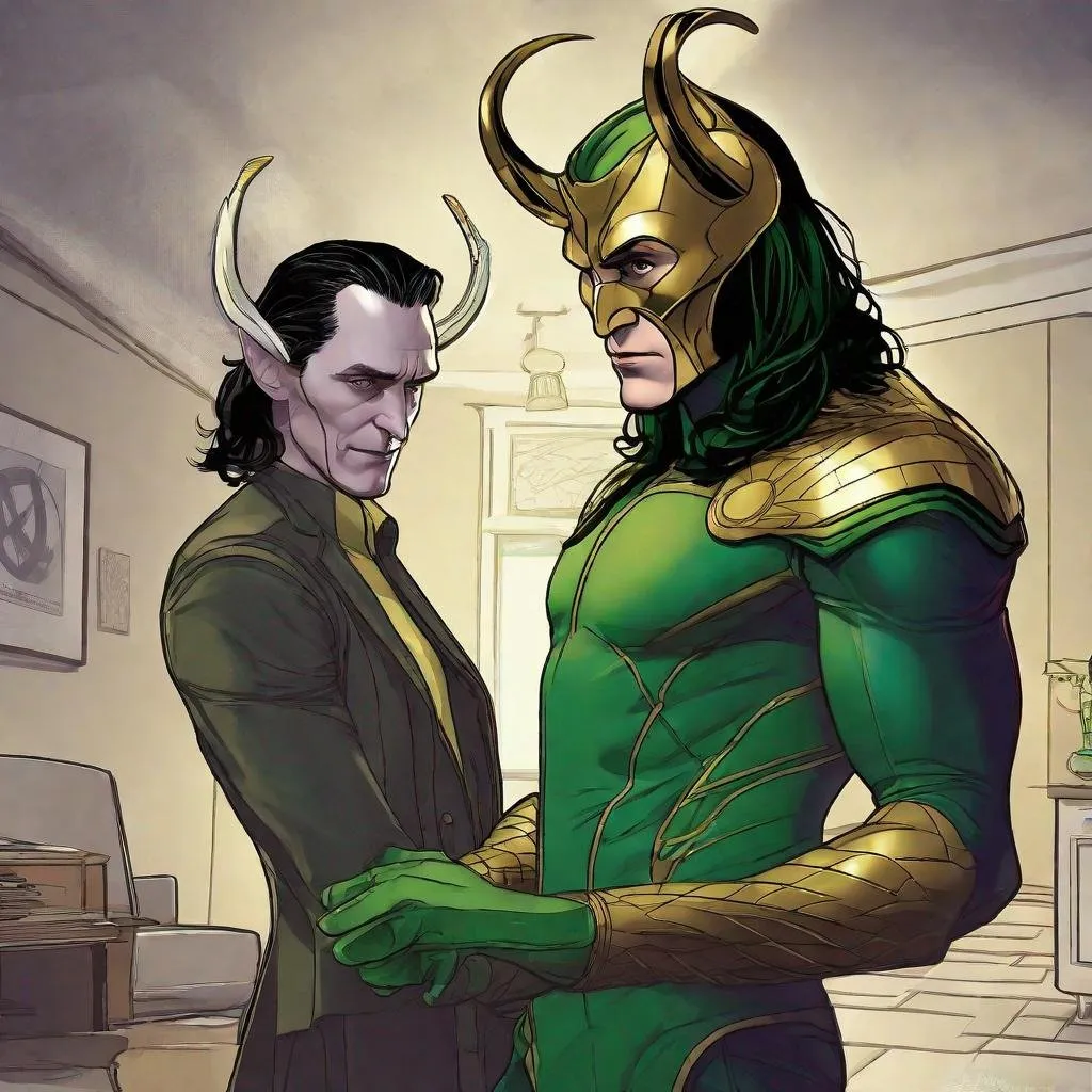 Marvel Loki interested on The Mask