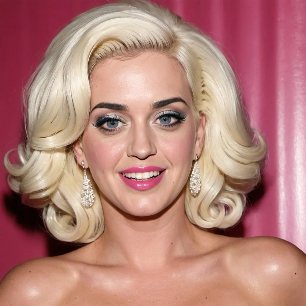 Prompt: Katy Perry dressed as anna nicole smith