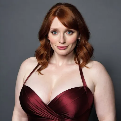 Prompt: bryce dallas howard dressed as bbw