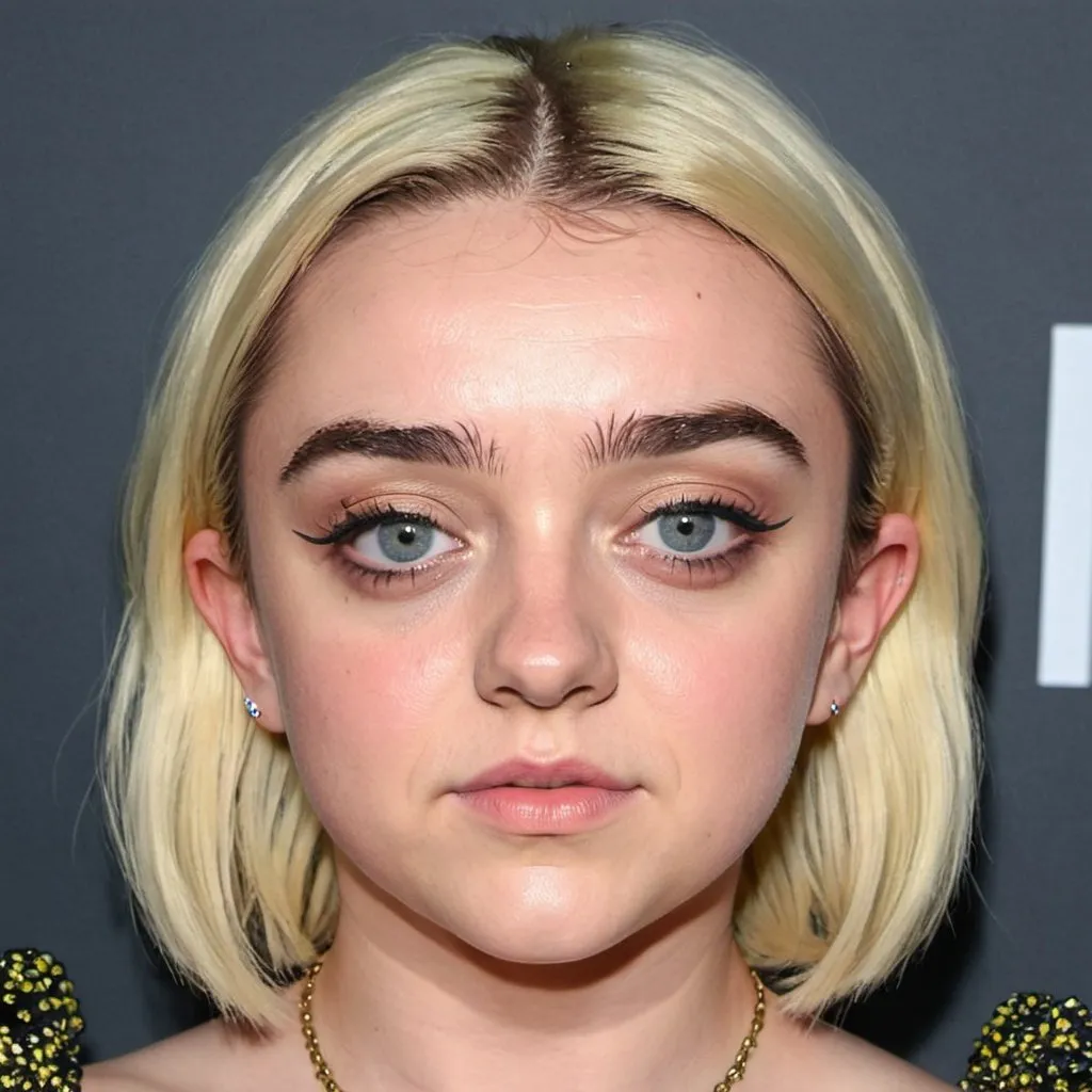 Prompt: maisie Williams dressed as iggy azelea