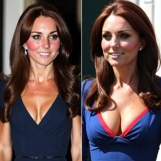 Prompt: Kate Middleton dressed as Amy Childs