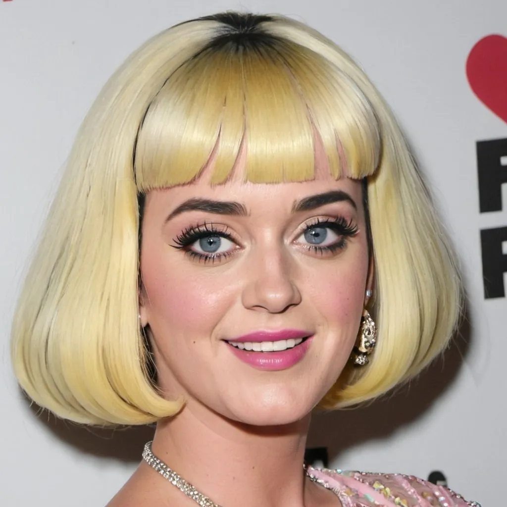 Prompt: katy perry 1960s hair



