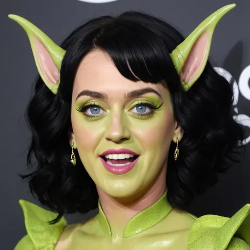 Prompt: Katy Perry as a goblin