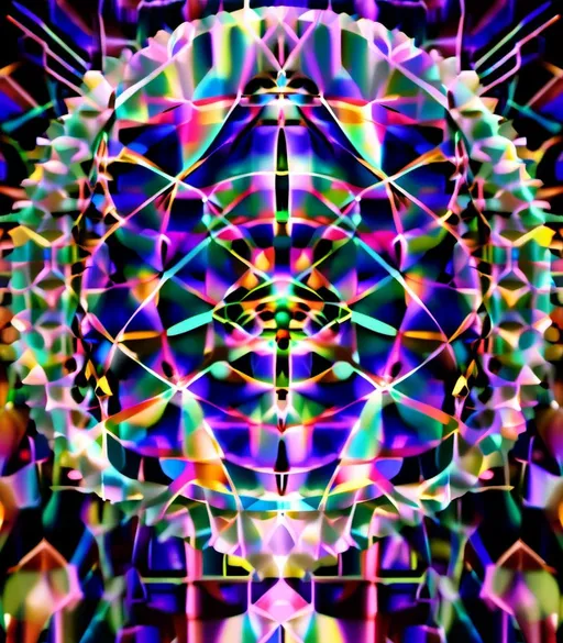 Prompt: Here's a prompt for Open AI:

"Generate an image of interconnected circles, symbolizing unity and harmony, with a holographic effect. The circles should be arranged in a triangular formation, with each circle overlapping the others, creating a sense of depth and dimension. The image should radiate light and positivity, with a color palette that includes shades of blue, purple, and gold. Incorporate subtle, swirling patterns within the circles to give the image a dynamic, ethereal quality. The overall effect should be mesmerizing and uplifting, as if the image is emitting a gentle, pulsing glow."

Let's see if Open AI can recreate the image!<mymodel> make images into clock