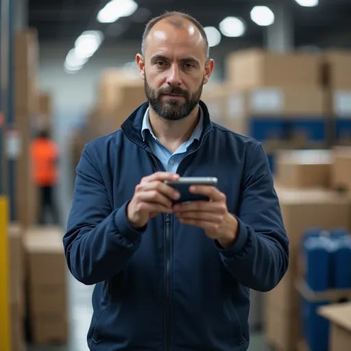 Prompt: create video for promotion of logistic tehnician