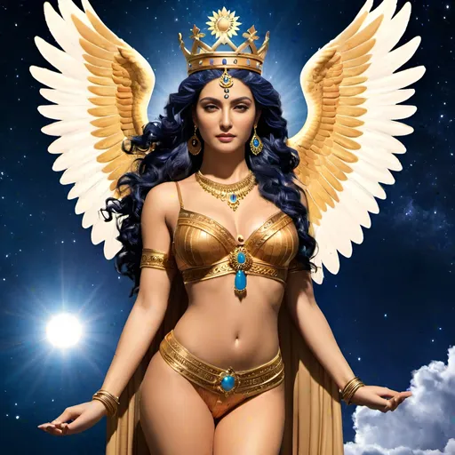 Prompt: Inanna, the Queen of Heaven