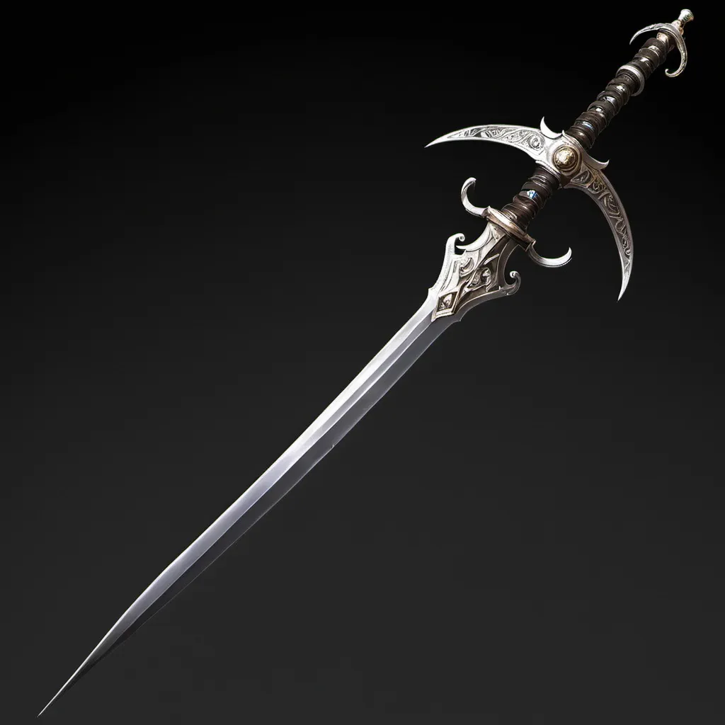 Prompt: weapon: rapier





