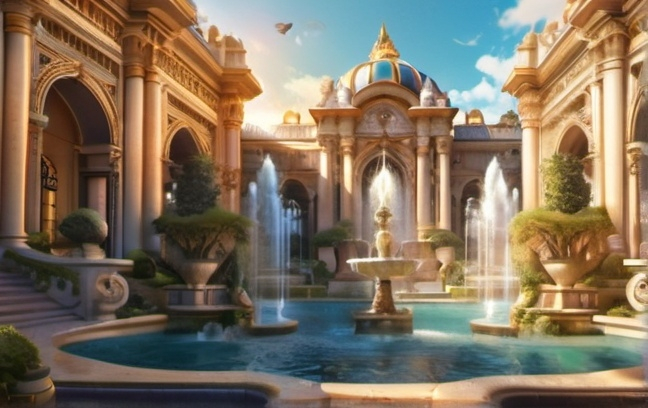 Prompt: The stunning palace
