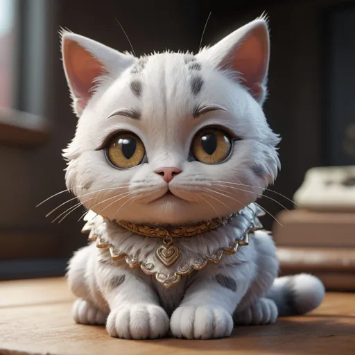 Prompt: 3d cute cat character, 3dcutecharacter, unreal engine, 8k quality image, trending on artstation, sharp focus, studio photo, intricate details, highly detailed, by greg rutkowski